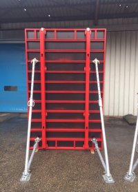 Modular formwork steel/plywood