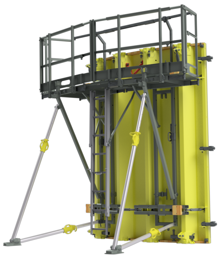 Grand-Metacintre - coffrage modulaire
